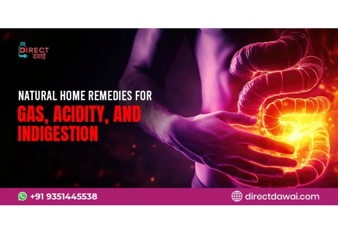 Natural Home Remedies for Gas, Acidity, and Indigestion